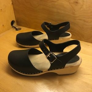 Lotta's From Stockholm: Clogs, Size 40, Black